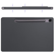 Magnetyczne etui origami do Samsung Galaxy Tab S10 Lite / S10 FE / S9 FE / S9 – czarne