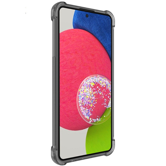 Etui IMAK do Samsung Galaxy A53 5G, Dropproof, przezroczyste / czarne