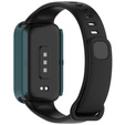 2w1 Etui + Szkło Hartowane do Xiaomi Smart Band 9 Active, Zielone