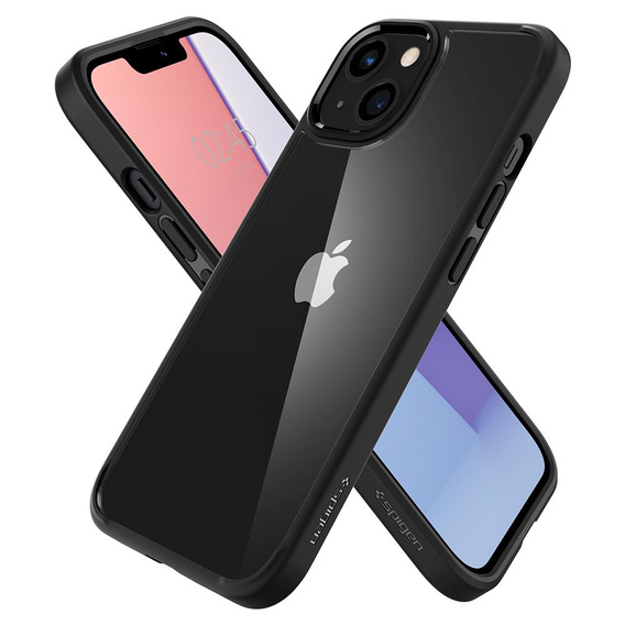 Etui Spigen do iPhone 13 Mini, Ultra Hybrid, matowe + szkło