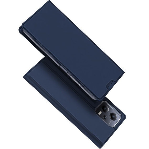 Etui Dux Ducis do Xiaomi Redmi Note 12 5G / POCO X5 5G, Skinpro, granatowe