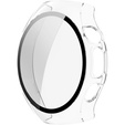 2w1 Etui + Szkło Hartowane do Huawei Watch 5 46mm, Przezroczyste
