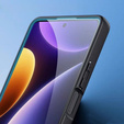 Etui do Xiaomi Redmi Note 13 Pro 4G / Xiaomi Redmi Note 14S / Xiaomi Poco M6 Pro 4G, Fusion Hybrid, z ochroną aparatu, przezroczyste / czarne