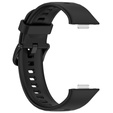 Pasek Silikonowy do Huawei Watch Fit 4 / 4 Pro / 3, Czarny