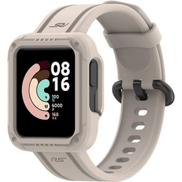 Pasek + Etui do Xiaomi Redmi Watch 2 Lite / Xiaomi Mi Watch Lite, Beżowy