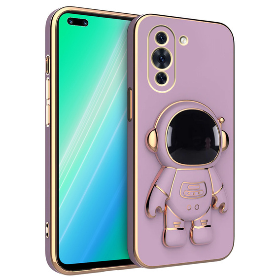 Etui do Huawei Nova 10 4G, Astronaut, fioletowe