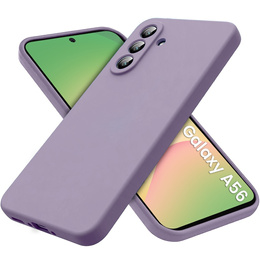 Etui do Samsung Galaxy A56 5G, Silicone Lite, fioletowe