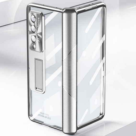 Etui Multi-Function do Samsung Galaxy Z Fold 4 5G, Srebrne
