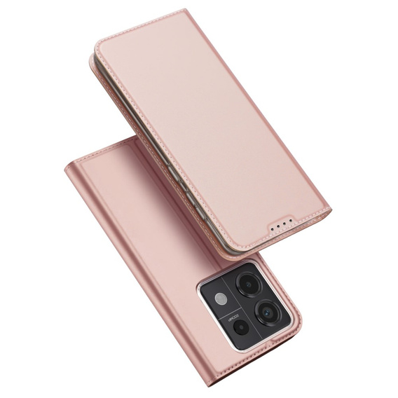 Etui Dux Ducis do Xiaomi Redmi Note 13 Pro 5G, Skinpro, różowe rose gold