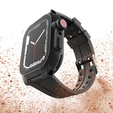 Etui SHELLBOX Waterproof IP68 do Apple Watch Series 7/8/9 45mm - Czarne
