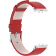 Pasek Skórzany do Samsung Galaxy Fit 3, Czerwony