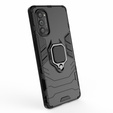 Etui do Oppo Reno 4 Pro 5G, Kickstand Ring, czarne