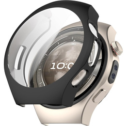 2w1 Etui z Osłoną na ekran do Huawei Watch 5 46mm, Czarne