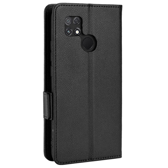 Etui Wallet do Xiaomi Poco C40 4G, Magnetic Clasp - Black