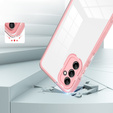 Etui do Samsung Galaxy A14 5G, Fusion Hybrid, przezroczyste / różowe