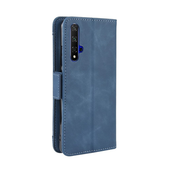 Etui z klapką do Huawei Honor 20 / Nova 5T, Card Slot, niebieskie