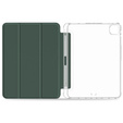 Etui do iPad Pro 11" 2022/2021/2020 (4/3/2 gen.), Smartcase Hybrid, z miejscem na rysik, ciemnozielone