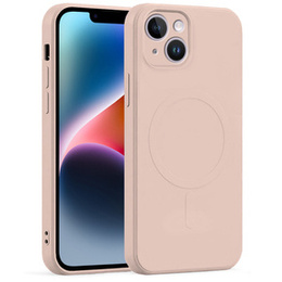 Etui Silicone Mag Cover do iPhone 14, Pink