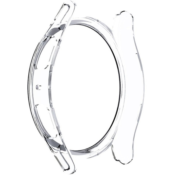 2w1 Etui + Szkło Hartowane do Samsung Galaxy Watch 5 40mm, Przezroczyste