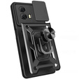 Etui pancerne do Motorola Moto E14, CamShield Slide, czarne