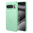 Etui do Google Pixel 10 Pro XL, do MagSafe, silikonowe, zielone