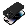 Etui Leather Mag Cover do iPhone 12 Pro, Czarny