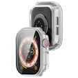 2w1 Etui + Szkło Hartowane do Apple Watch 10/11 46MM, Przezroczyste