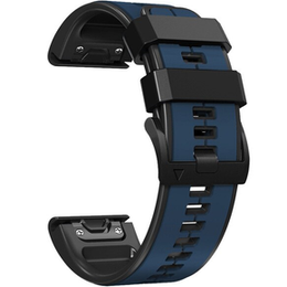 Pasek Silikonowy do Garmin Fenix 22mm, Niebieski