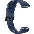 Pasek Silikonowy do Huawei Band 3/4 Pro - Dark Blue