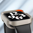 Etui Silikonowe do Apple Watch 7/8/9 41mm, beżowe