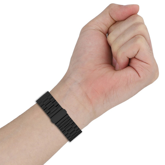 Bransoleta Stalowa do Xiaomi Redmi Watch 3 Active, Czarna