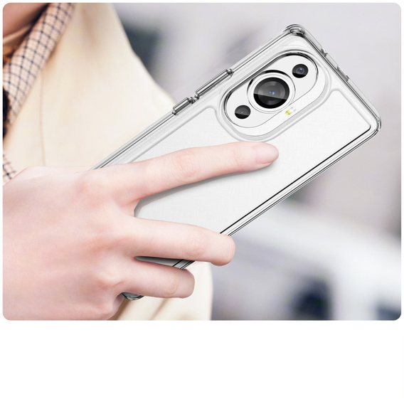 Etui do Huawei Nova 11 Pro, Fusion Hybrid, przezroczyste