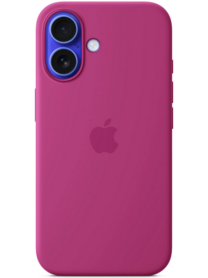 Oryginalne Etui Apple Silicone Case MagSafe do iPhone 16, Fuschia MYY53ZM/A