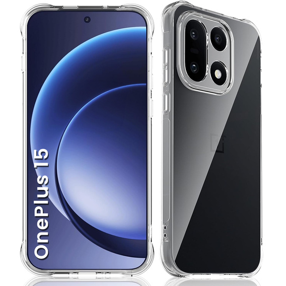 Etui do OnePlus 15, Dropproof, przezroczyste