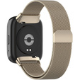 Pasek Bransoleta Milanese do Xiaomi Redmi Watch 3 Active, Jasnozłota