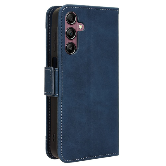 Etui z klapką do Samsung Galaxy A15 4G / 5G, Card Slot, granatowe