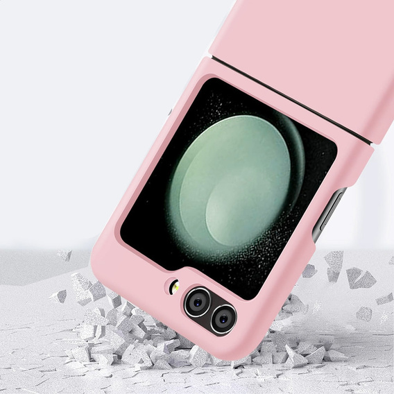 Etui Silikonowe do Samsung Galaxy Z Flip5 5G, różowy