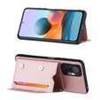 Etui Card Strap do Xiaomi Redmi Note 10 Pro / Pro Max - Rose Gold