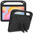 Etui dla dzieci do Samsung Galaxy Tab S6 Lite 10.4" 2020/2022/2024, dziecięce z uchwytem, czarne