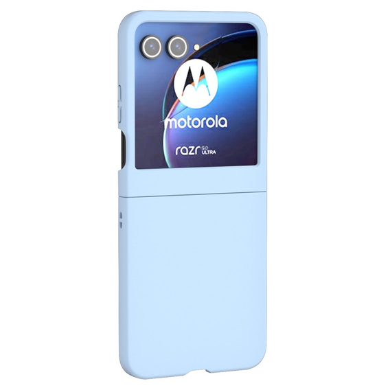 Etui do Motorola Razr 50 5G, PC Case, niebieskie