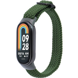 Pasek Nylonowy do Xiaomi Smart Band 10 / 9 / 8, Zielony