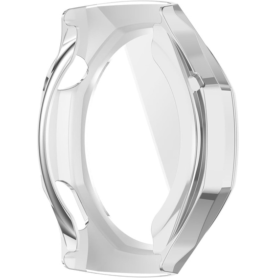 2w1 Etui z Osłoną na ekran do Huawei Watch GT 6 Pro 46mm, Srebrne