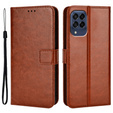 Etui Wallet do Samsung Galaxy M53 5G, Brown