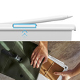 Metalowy uchwyt Dracool do Apple Pencil Pro / 2nd Gen – biały