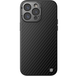 Etui NILLKIN do iPhone 15 Pro, CamShield Carbon Case, czarne