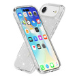 Etui do iPhone Air, do MagSafe, brokatowe, przezroczyste