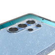 Etui Spigen do Samsung Galaxy S25 Ultra, Liquid Crystal Glitter, przezroczyste + Szkło hartowane
