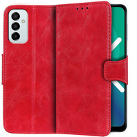 Skórzane Etui Wallet do Samsung Galaxy M23, Red