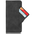 Etui z klapką do Samsung Galaxy S23 FE, Card Slot, czarne