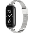 Pasek Bransoleta Milanese do Xiaomi Smart Band 10 / 9 / 8, Srebrny